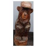 Log Bear Cutout