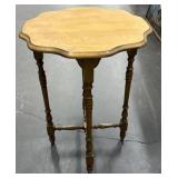 Wooden Round End Table