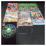 Variety of Comics Books