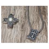 (2) Prayers Charm Necklaces