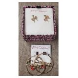 (2) Betsey Johnson Earrings