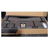 Black Bathroom Towel Bar Set