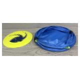 Disc Toss Game w/ Frisbee & Target