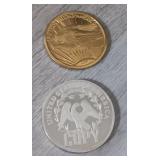 (2) Replica Copy Coins
