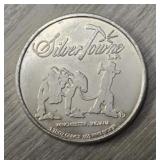 One Ounce SilverTowne Silver Round