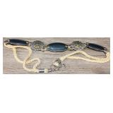 1970's Silver & Brass Tone Belt