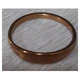 Gold Tone Worthy Ring