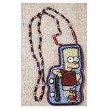 Bart Simpson Beaded Necklace