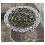 Sterling Silver & Citrine Ring