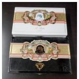 (2) Le Bijou Empty Cigar Boxes