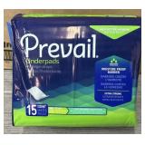 12-Packages of Prevail Underpads