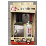Expert Grill Soft Grip 4-Piece Griddle Set