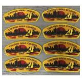 (8) Chicago Area Council Boy Scout Patches
