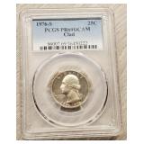 1976-S 25c PCGS PR69DCAM Clad