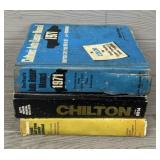 (3) Various Vintage Auto Repair Manuals