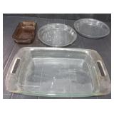 Variety of Pyrex Baking Glass Dishes