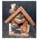 Wood Bird House