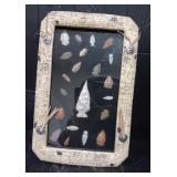 Picture Frame With Arrowheads