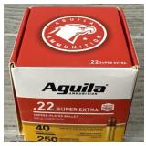 (500) Rounds of Aguila Super Extra Ammo #1