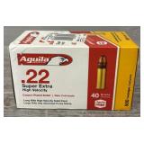 (500) Rounds of Aguila .22 Ammo #1