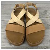 Womenï¿½s Sorel Criss Cross Platform Sandals