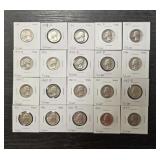 (20) Silver Washington Quarters #2: 90% Silver