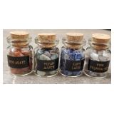 (4) Gemstones:  Agate, Jasper, Lapis, Tourmaline