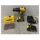DeWalt Drill DCD777 w/ Charger, Batteries & Bag
