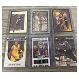 (6) Mint Kobe Bryant Basketball Cards
