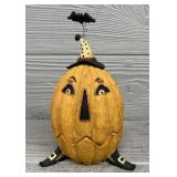 2 Piece Decorative Pumpkin Container
