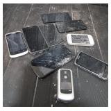 Variety of Cell Phones For Parts