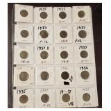 (20) Herd of Buffalo's Nickels