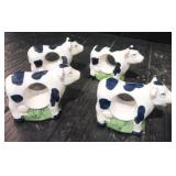 (4) Cows Napkin Rings
