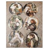 Set of (6) Wood Lord of the Rings Coasters
