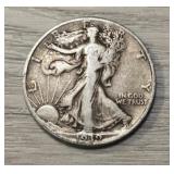 1939-P Walking Liberty Half Dollar