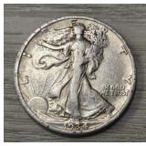 1934-S Walking Liberty Half Dollar