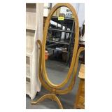 Standing Oak Mirror