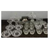 (27) Assortment of Crystal and Glassware