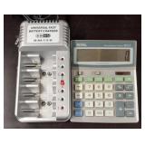 Universal Fast Battery Charger & Solar Calculator