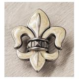 Pewter Fleur-de-lis Clip