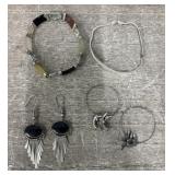 Sterling Silver Bracelet w/ Other Sterling Pieces
