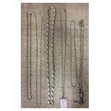 Cowboy Boot Necklace & Other Silver Necklaces