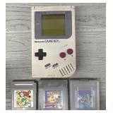 Nintendo Gameboy & (3) Games