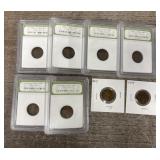 (8) 1911-45 Early Lincoln & Wheat Pennies