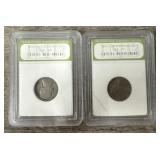 (2) 1938-70 Early Jefferson Nickels