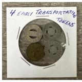 (4) Early Transportation Tokens