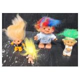 Variety of Vintage Trolls