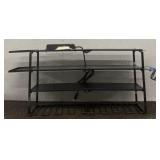 Power Tool Organizer Rack w/ Power Strip