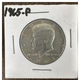 1965 Kennedy Half Dollar 40% Silver #1