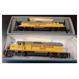 (2) HO Scale Union Pacific Train Engines